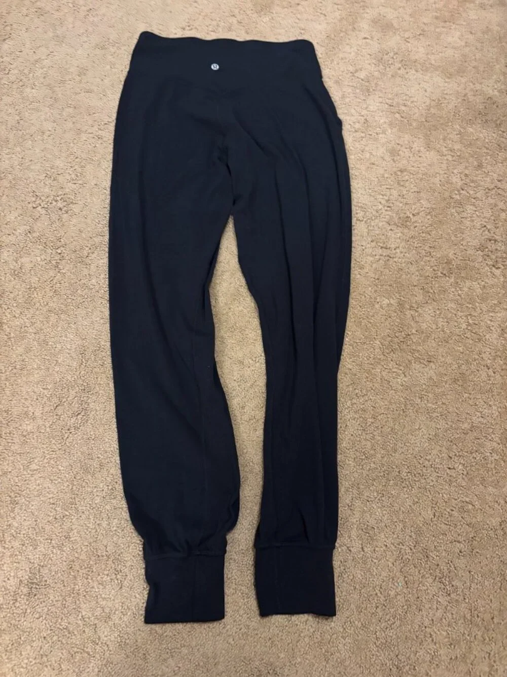 Lululemon Black Align Joggers - Size 6 - Picture 5 of 6